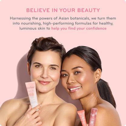 Perfect Glow BB Cream SPF 30 - Luminous Matte Tinted Moisturizer with SPF - Korean Skin Care Formula with Goji & Hawthorn Berry to Hydrate, Brighten & Even Skin - Medium (1.4 Oz)